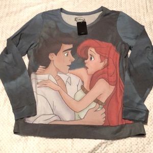 NWT Little Mermaid Disney Sweatshirt 🔱🌊🦞